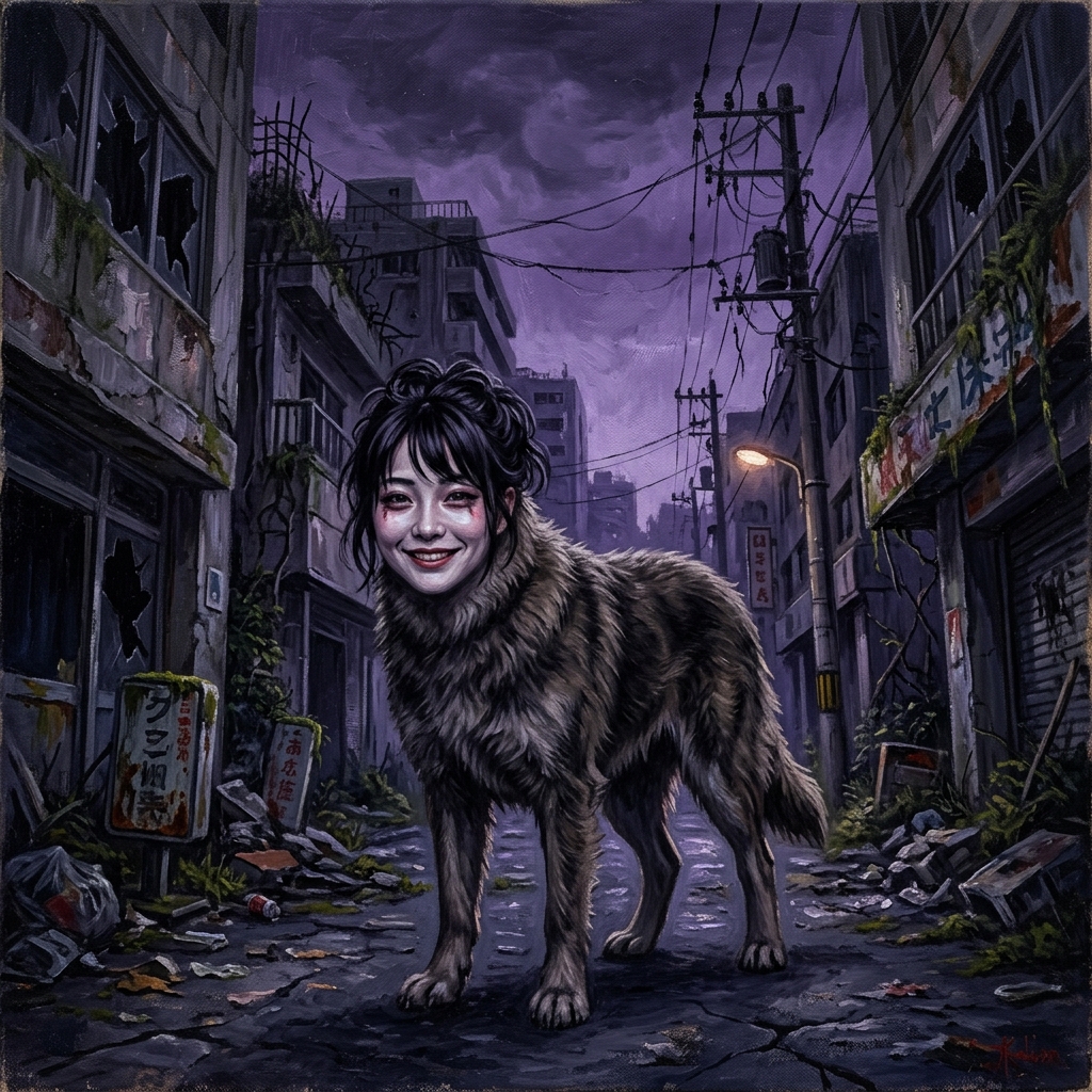 人面犬（田中夕美）