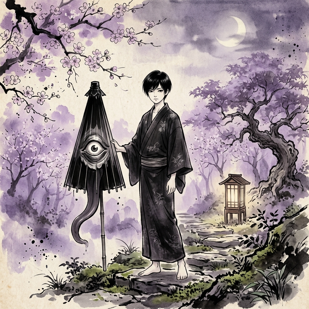 唐傘小僧（傘の子）